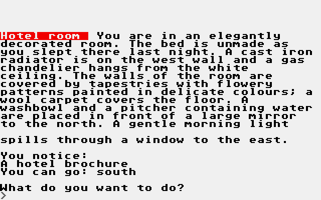 Queen's Footsteps (The) atari screenshot